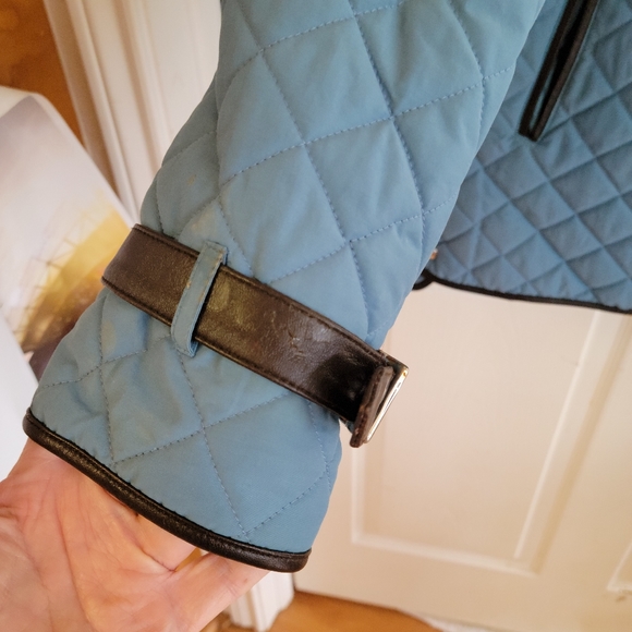 COACH JACKET with leather accents Size Med in EUC - Picture 2 of 10